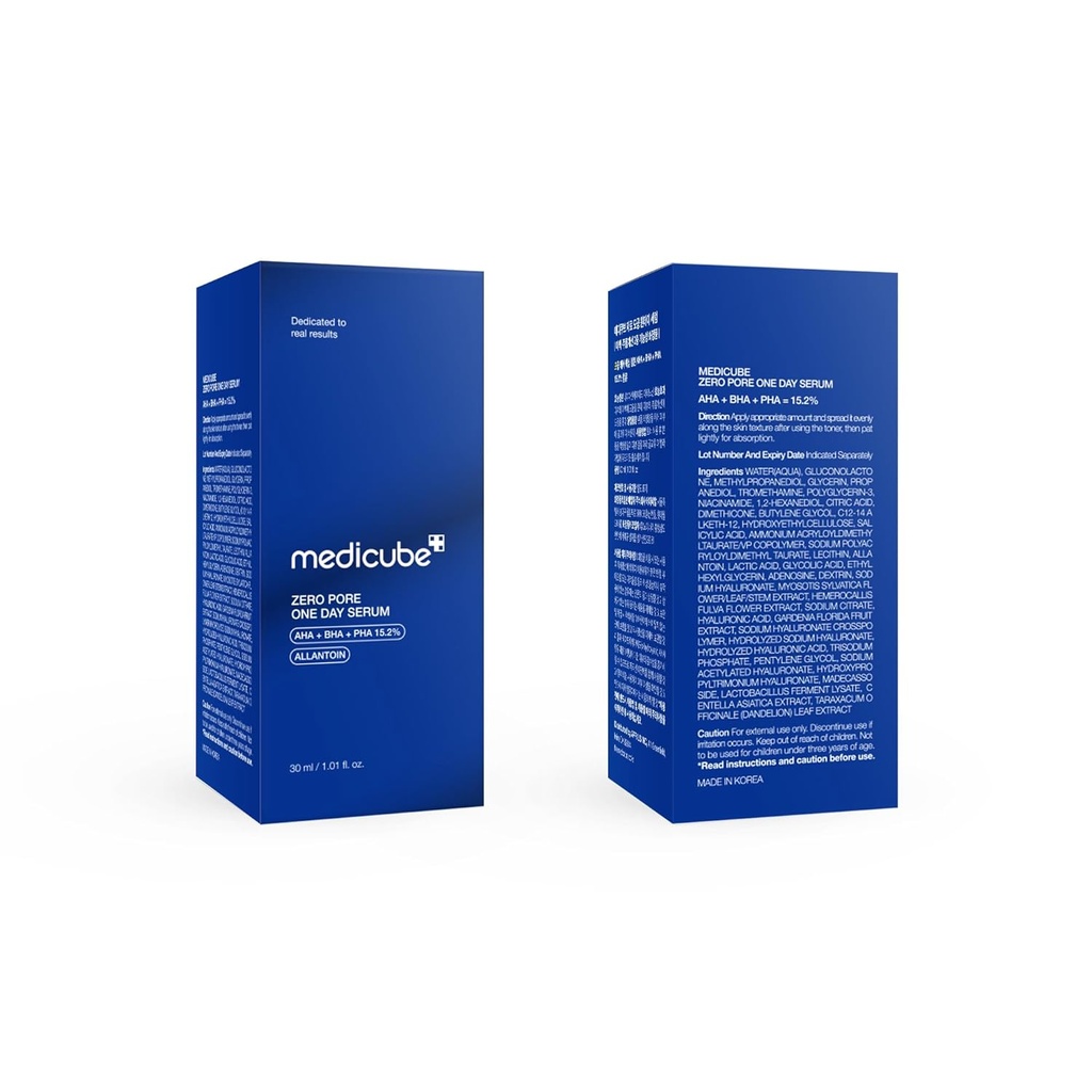 Medicube/ Zero Pore One-day Serum 30ml: