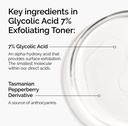 The Ordinary/ Glycolic Acid 7% Toning Solution:  اوردنري تونر الكلايكوليك أسد