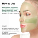 Anua/ Heartleaf 70 Soothing Collagen Mask: انوا قناع ليلي هارتليف بالكولاجين