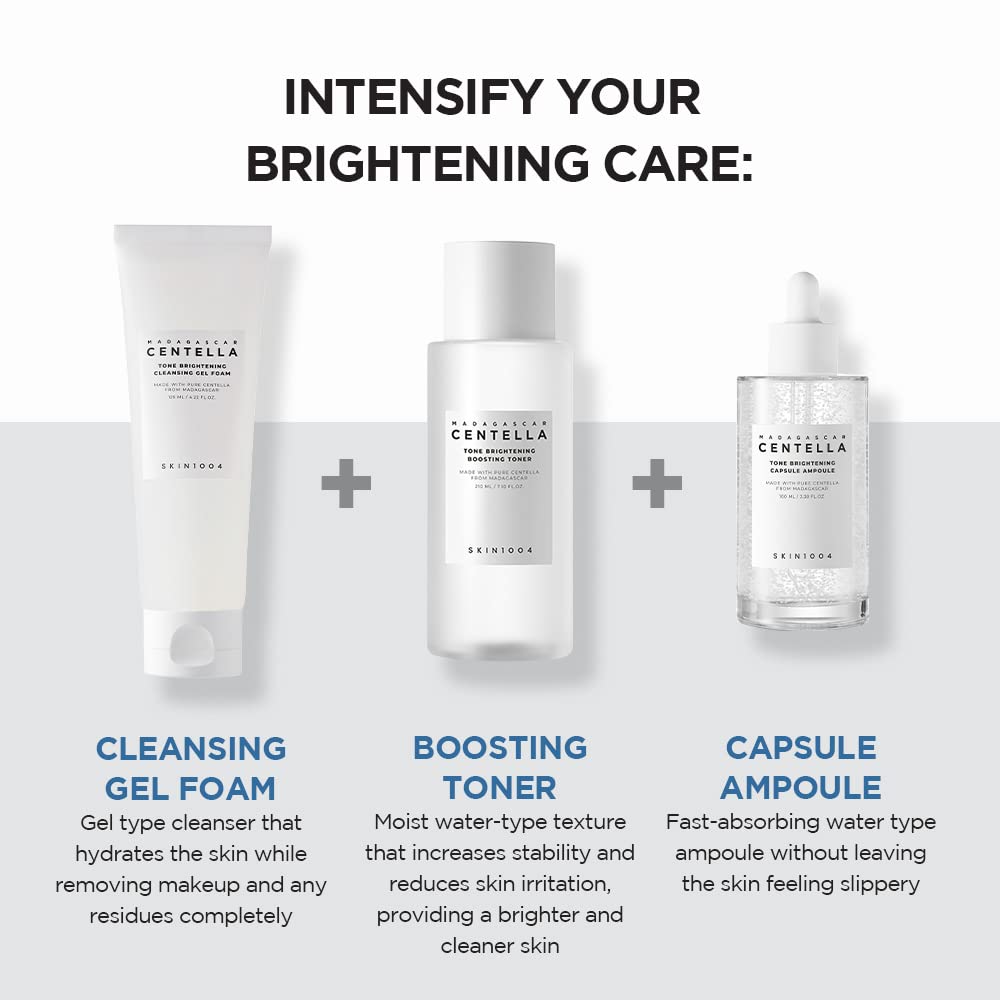 Centella/ Tone Brightening Cleansing Gel Foam 125ml:
