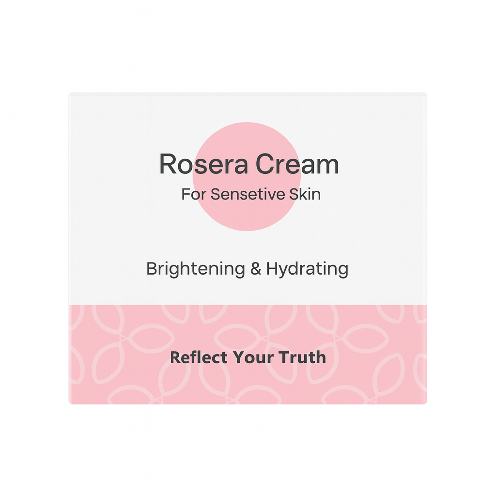 Rosera Cream for sensetive skin: كريم لوزيرا مرطب ومفتح للبشرة الحساسة