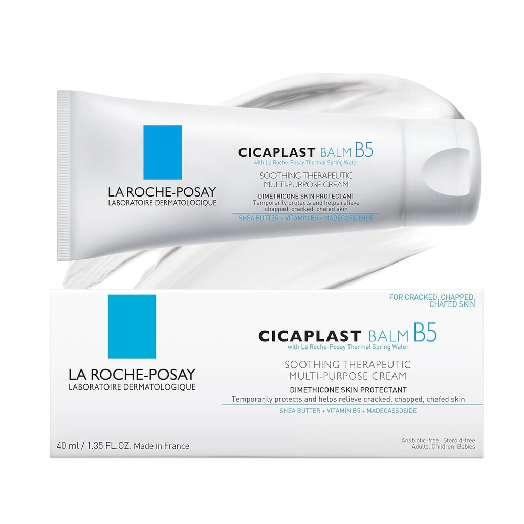La Roche-Posay/ Cicaplast Balm B5 cream 40ml: لاروش بوزي كريم سيكا بلاست فيتامين بي5