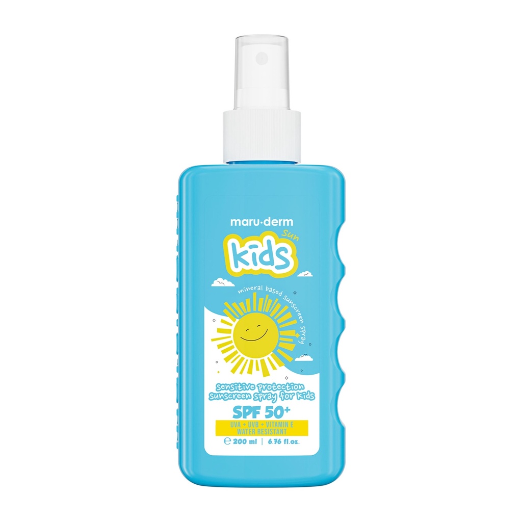 Maruderm/ SPF 50+ Gentle Protection Spray Sun Cream for Kids 200 ml: ماروديرم واقي شمس بخاخ للاطفال