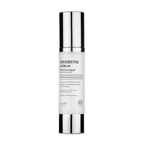Sesderma/ Azelac Moisturizing Facial Gel 50ml:  سيسديرما جل مرطب للبشرة الدهنية بالازلك اسد